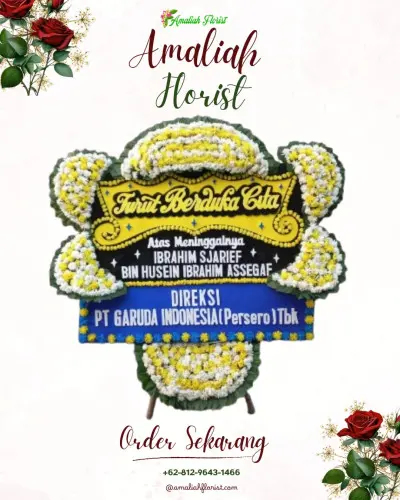 Papan Bunga Duka di Pedawa