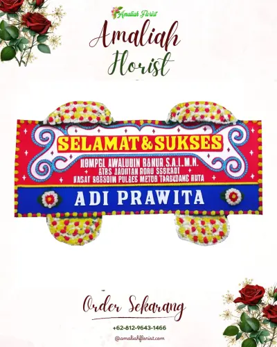 Karangan Bunga Ucapan Selamat di Pedawa